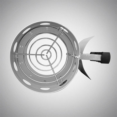 Bbq Lighter Charcoal Fire Starter Chimney With Handle Portable Barbeque Grill Accessories 10.2"